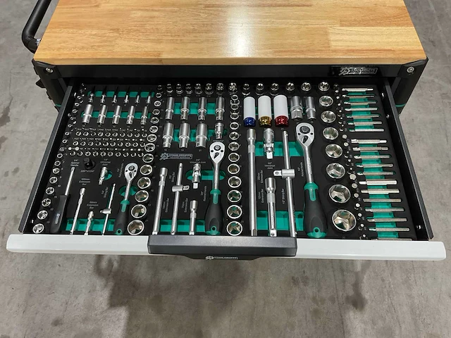 Stahlgruppe 7 laden met 307 pcs sg36 gereedschapswagen - afbeelding 3 van  18