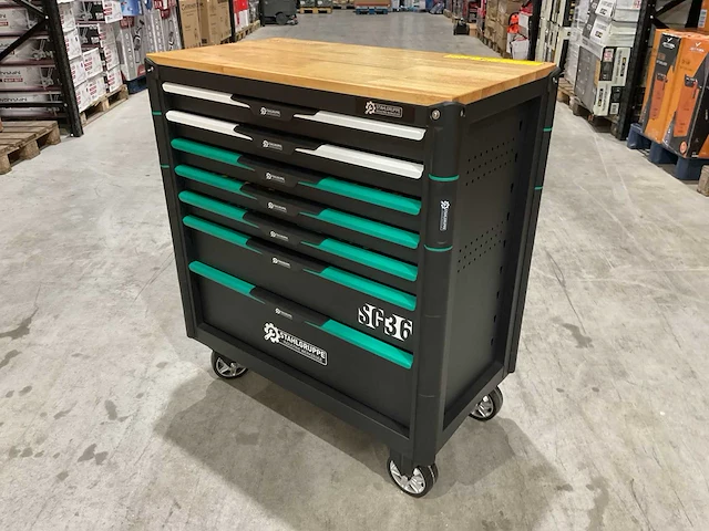 Stahlgruppe 7 laden met 307 pcs sg36 gereedschapswagen - afbeelding 1 van  18
