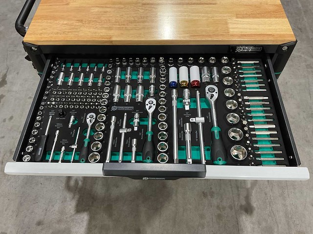 Stahlgruppe 7 laden met 307 pcs sg36 nl181477240227 werkbank - afbeelding 2 van  10