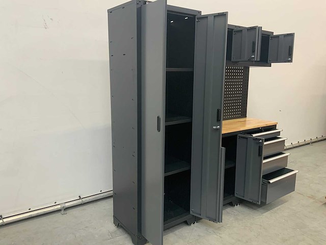 Stahlgruppe gc-01 werkbank met kasten en opbergruimte - afbeelding 4 van  17