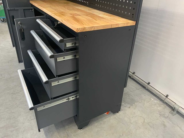 Stahlgruppe gc-01 werkbank met kasten en opbergruimte - afbeelding 4 van  4