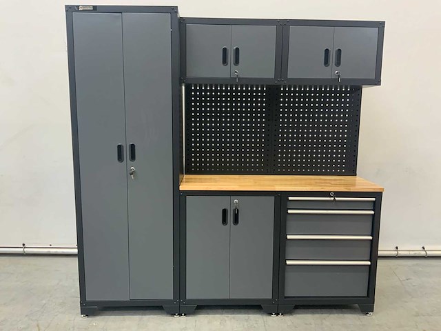 Stahlgruppe gc-01 werkbank met kasten en opbergruimte - afbeelding 4 van  8
