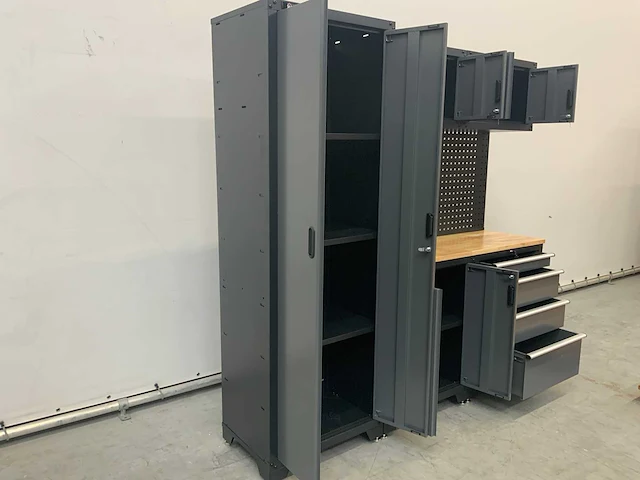 Stahlgruppe gc-01 werkbank met kasten en opbergruimte - afbeelding 11 van  17