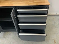 Stahlgruppe gc-01 werkbank met kasten en opbergruimte - afbeelding 10 van  13