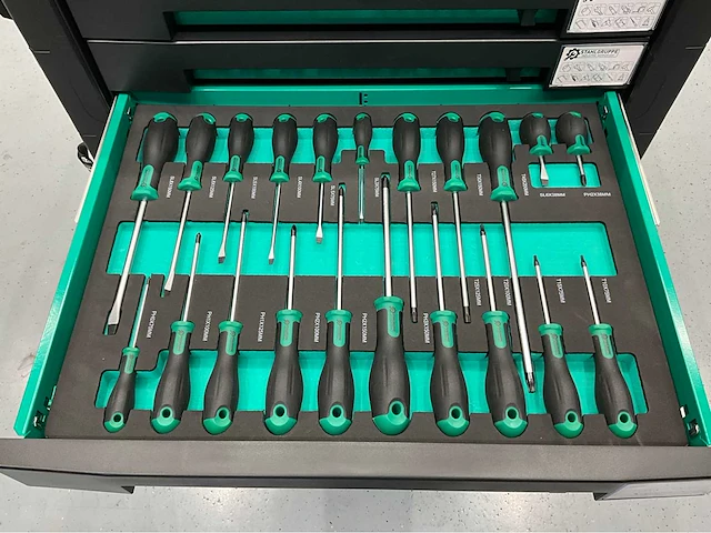 Stahlgruppe gereedschapswagen 7 laden - 212 pcs gereedschap - afbeelding 8 van  18