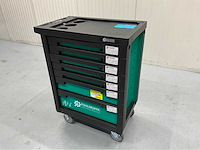 Stahlgruppe gereedschapswagen 7 laden, 212 pcs gereedschap - afbeelding 9 van  13