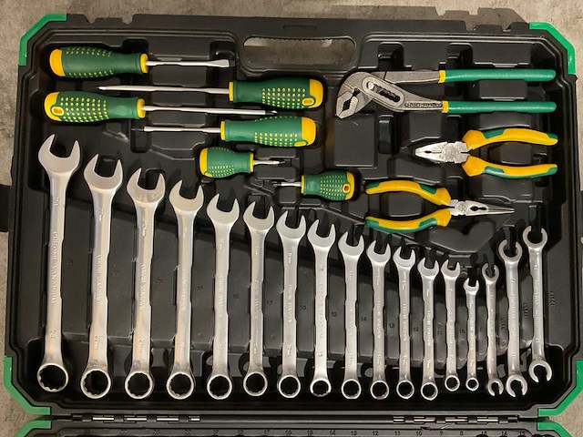 Stahlgruppe gs-b5180m 180 stuks handgereedschap set - afbeelding 9 van  10