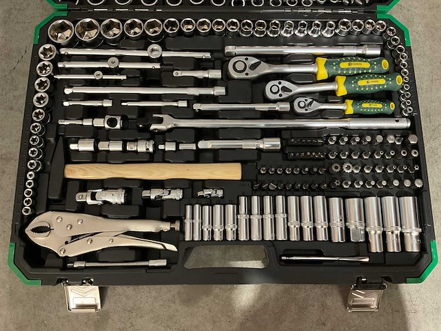 Stahlgruppe gs-b5180m 180 stuks handgereedschap set - afbeelding 8 van  9