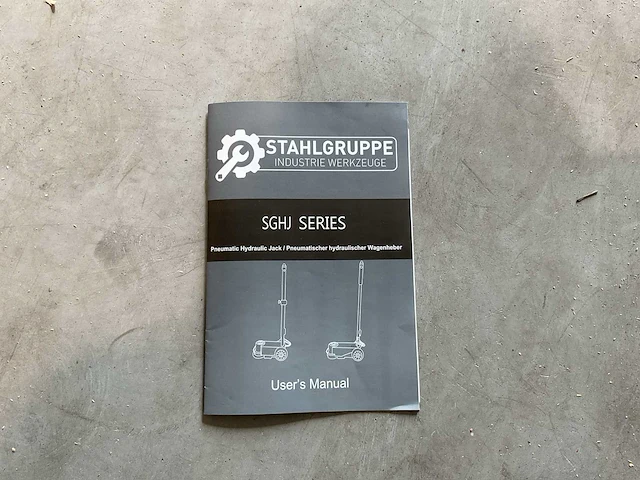 Stahlgruppe pneumatische hydraulische krik sghj80t garagekrik - afbeelding 14 van  21