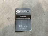 Stahlgruppe pneumatische hydraulische krik sghj80t garagekrik - afbeelding 14 van  21