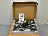 Stahlgruppe powertool set - schroefmachine - boormachine - slagmoersleutel - haakse slijper - 2 accu’s - afbeelding 9 van  15