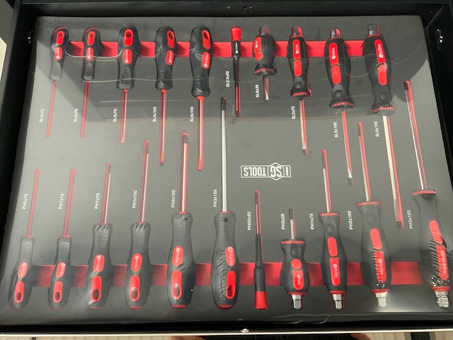 Stahlgruppe sg11 gereedschapswagen 258 delig - afbeelding 10 van  13