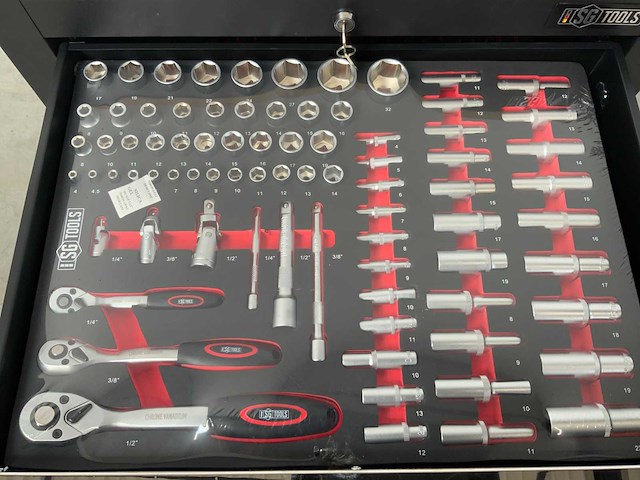 Stahlgruppe sg11 gereedschapswagen 258 delig - afbeelding 9 van  12