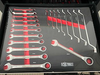 Stahlgruppe sg11 gereedschapswagen 258 delig - afbeelding 3 van  4