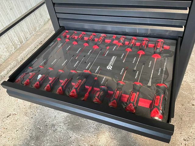 Stahlgruppe sg15 gereedschapswagen 255pcs - afbeelding 5 van  9