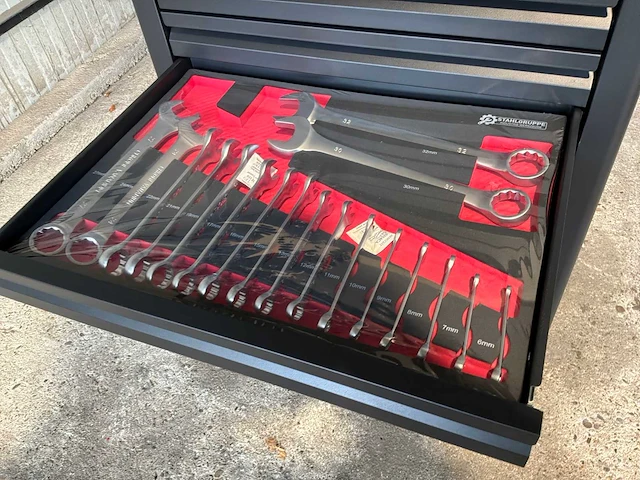 Stahlgruppe sg15 gereedschapswagen 255pcs - afbeelding 6 van  9