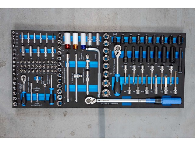 Stahlgruppe sg22 gereedschapswagen 294 delig - afbeelding 8 van  17