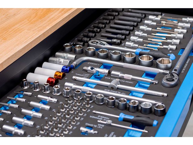 Stahlgruppe sg22 gereedschapswagen 294 delig - afbeelding 13 van  21