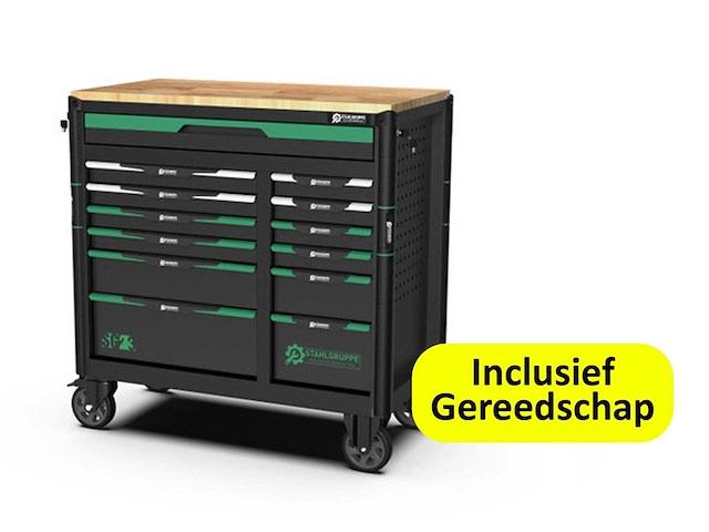 Stahlgruppe sg23 - gereedschapswagen - inclusief gereedschap - afbeelding 1 van  33