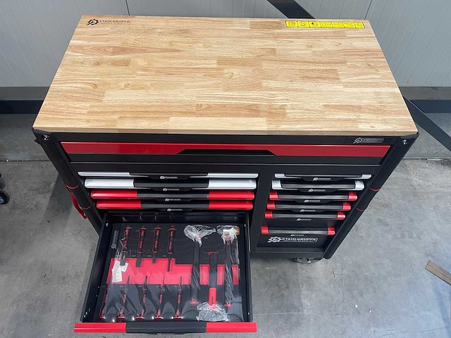 Stahlgruppe sg24 - gereedschapswagen - inclusief gereedschap - afbeelding 4 van  18