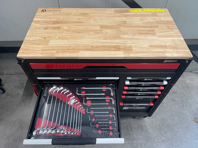 Stahlgruppe sg24 - gereedschapswagen - inclusief gereedschap - afbeelding 18 van  18