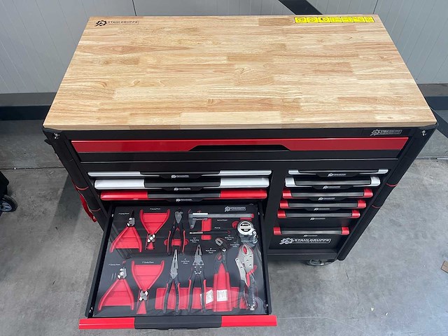 Stahlgruppe sg24 - gereedschapswagen - inclusief gereedschap - afbeelding 2 van  7