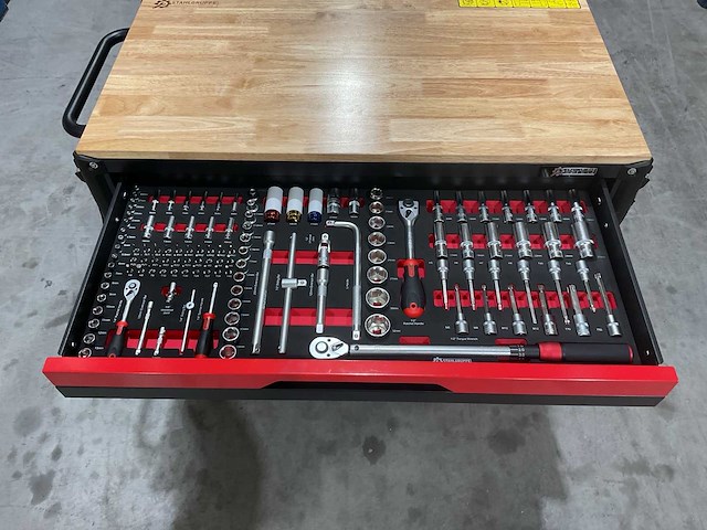 Stahlgruppe sg24 rood gereedschapswagen - afbeelding 53 van  78