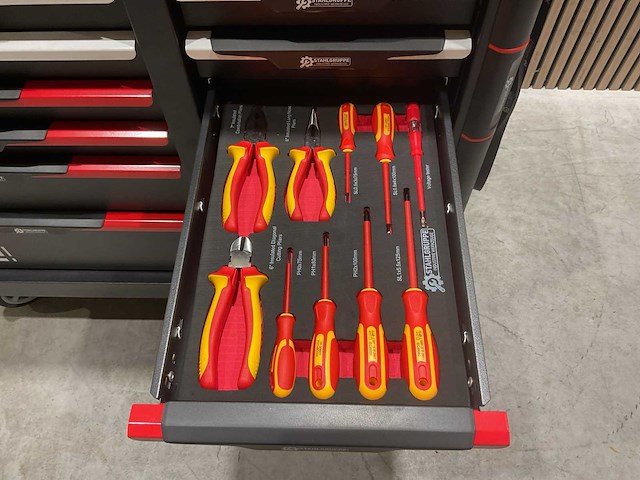 Stahlgruppe sg24 rood gereedschapswagen - afbeelding 3 van  78