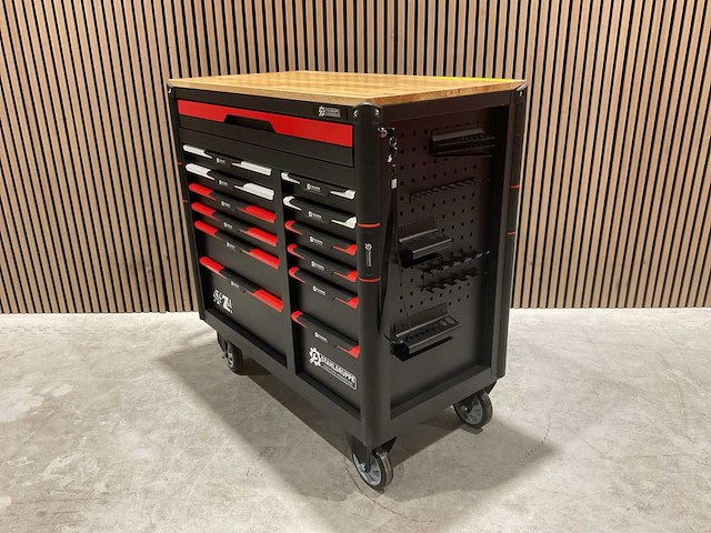 Stahlgruppe sg24 rood gereedschapswagen - afbeelding 17 van  78