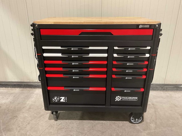 Stahlgruppe sg24 rood gereedschapswagen - afbeelding 22 van  78