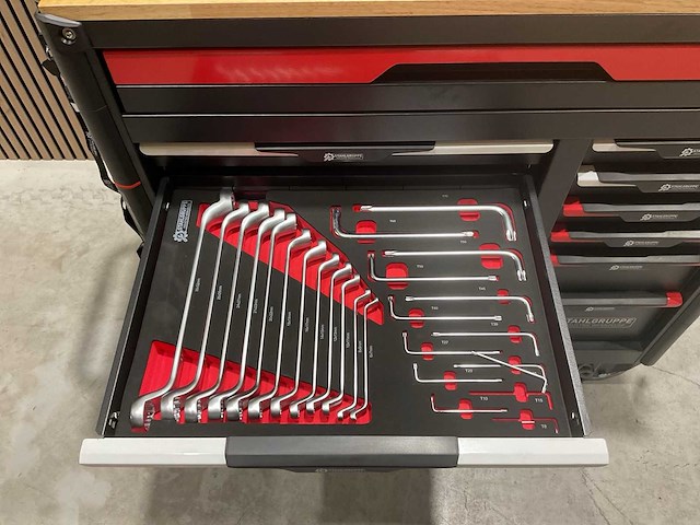 Stahlgruppe sg24 rood gereedschapswagen - afbeelding 34 van  78
