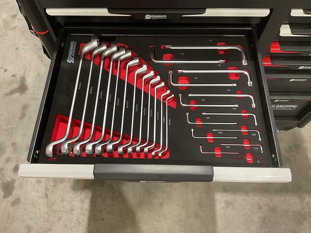 Stahlgruppe sg24 rood gereedschapswagen - afbeelding 55 van  78