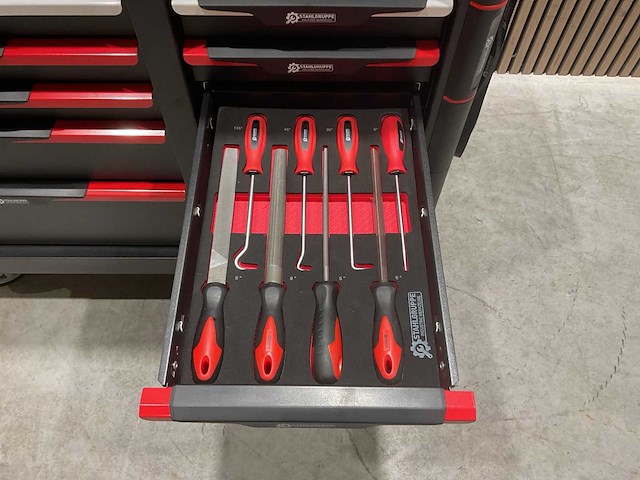 Stahlgruppe sg24 rood gereedschapswagen - afbeelding 3 van  74