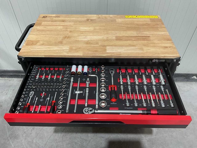 Stahlgruppe sg24 rood gereedschapswagen - afbeelding 23 van  74