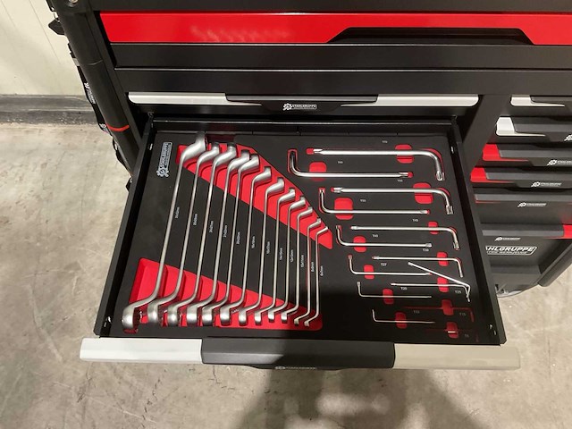 Stahlgruppe sg24 rood gereedschapswagen - afbeelding 26 van  72