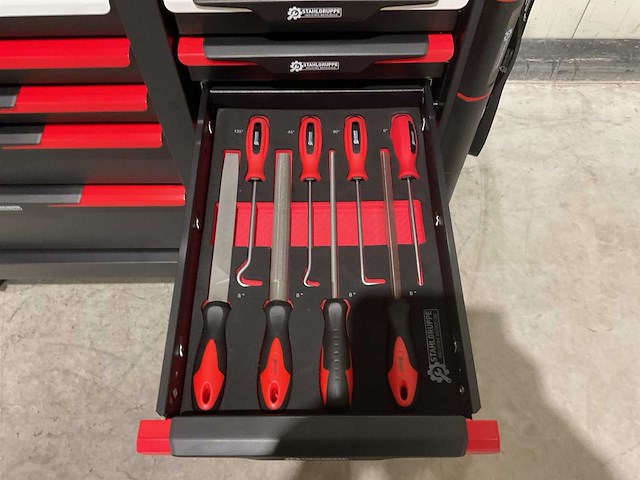 Stahlgruppe sg24 rood gereedschapswagen - afbeelding 35 van  72