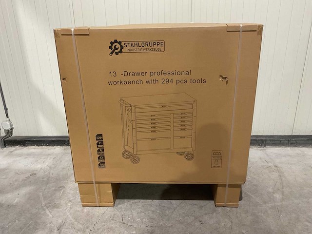 Stahlgruppe sg24 rood gereedschapswagen - afbeelding 12 van  63