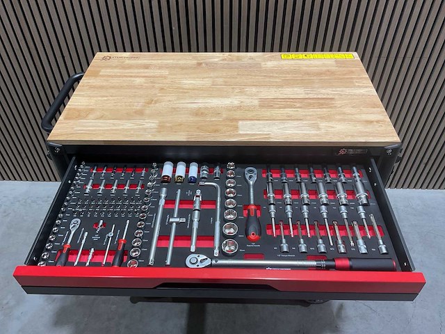 Stahlgruppe sg24 rood gereedschapswagen - afbeelding 12 van  69