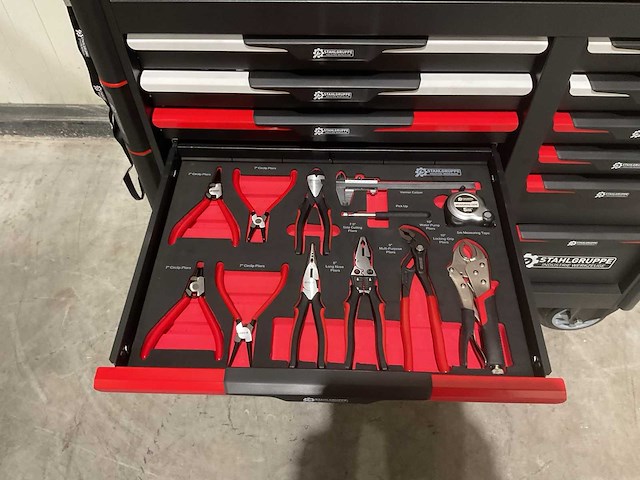 Stahlgruppe sg24 rood gereedschapswagen - afbeelding 20 van  69