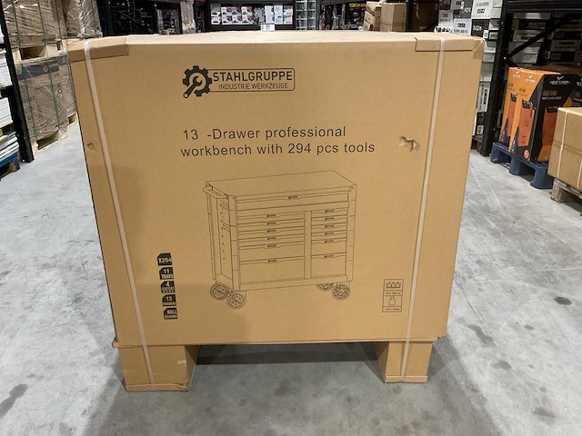 Stahlgruppe sg24 rood gereedschapswagen - afbeelding 22 van  25