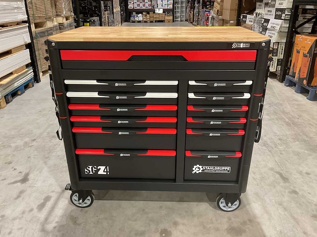 Stahlgruppe sg24 rood gereedschapswagen - afbeelding 8 van  25