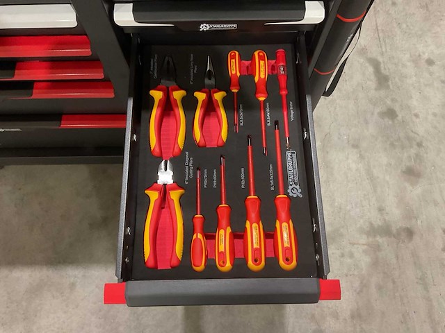 Stahlgruppe sg24 rood gereedschapswagen - afbeelding 7 van  27