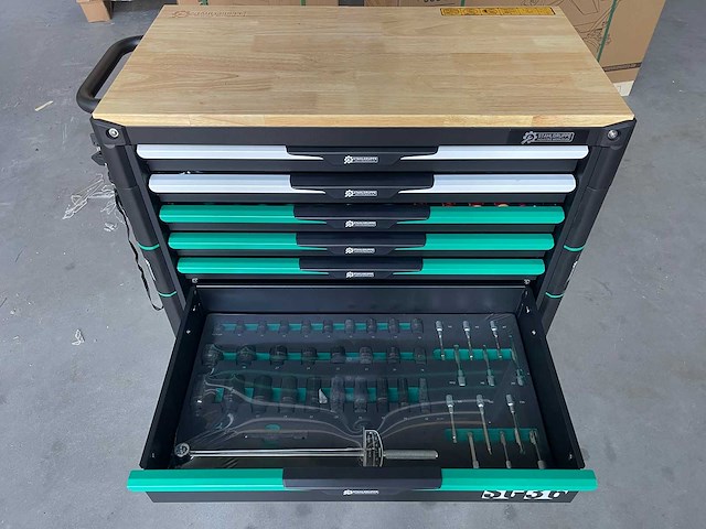 Stahlgruppe sg36 - gereedschapswagen - inclusief gereedschap - afbeelding 1 van  11