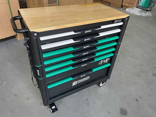 Stahlgruppe sg36 - gereedschapswagen - inclusief gereedschap - afbeelding 4 van  11