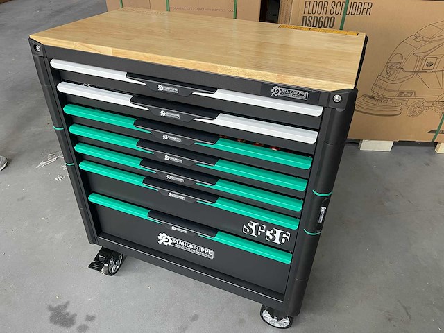 Stahlgruppe sg36 - gereedschapswagen - inclusief gereedschap - afbeelding 14 van  19