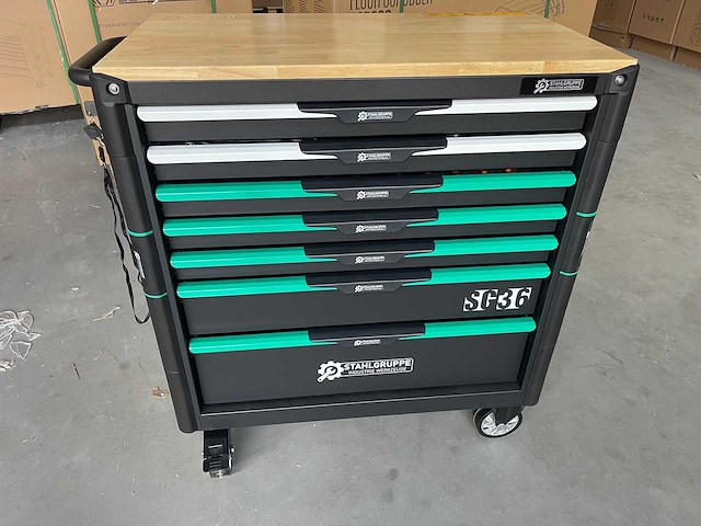 Stahlgruppe sg36 - gereedschapswagen - inclusief gereedschap - afbeelding 12 van  18