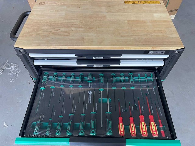 Stahlgruppe sg36 - gereedschapswagen - inclusief gereedschap - afbeelding 16 van  18