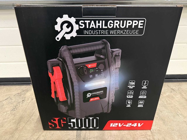 Stahlgruppe sg5000 startbooster - 12v 24v - afbeelding 5 van  5