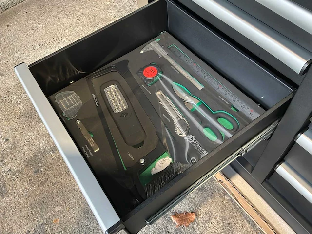 Stahlgruppe sg57 werkbank met gereedschap 386pcs - afbeelding 5 van  14