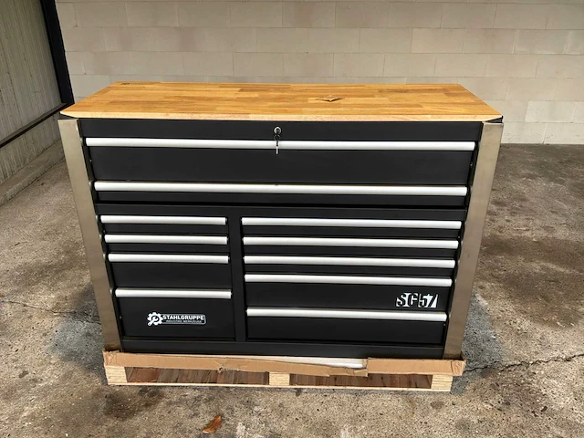 Stahlgruppe sg57 werkbank met gereedschap 386pcs - afbeelding 7 van  14